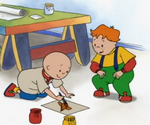 Caillou à la garderie