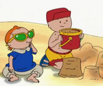 Caillou à la plage