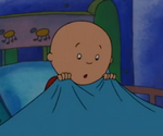 Caillou a peur dans le noir