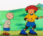 Caillou a peur de grandir