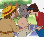 Caillou au zoo