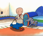 Caillou cherche Gilbert