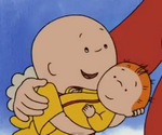 Caillou devient un grand frère