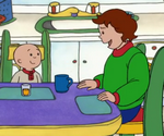 Caillou et son papa