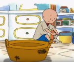 La chaussette préférée de Caillou