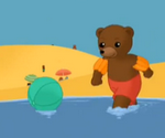 Petit Ours Brun découvre la mer