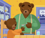 Petit Ours brun ne veut pas manger sa soupe